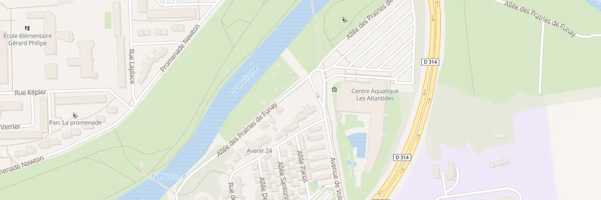 Plan du 4 Rue de l’Avenir au Mans