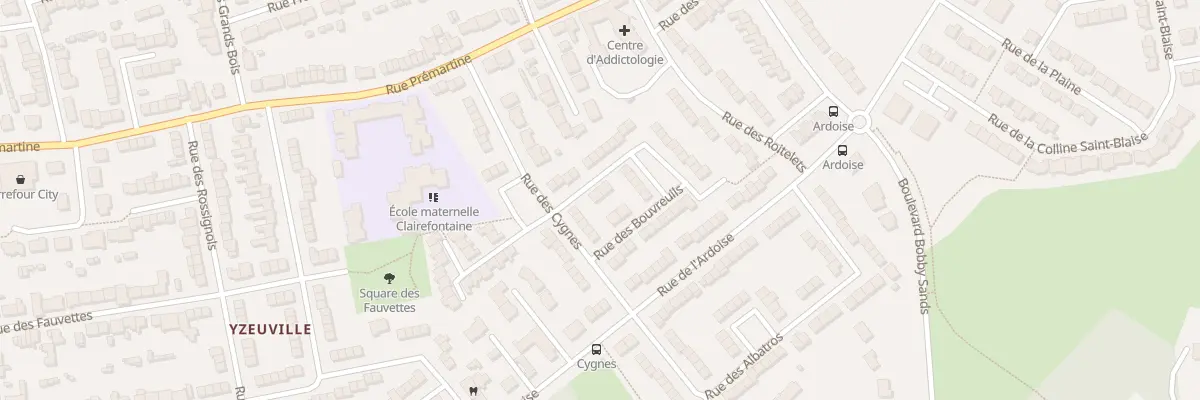 Plan du 23 Rue des Bouvreuils au Mans