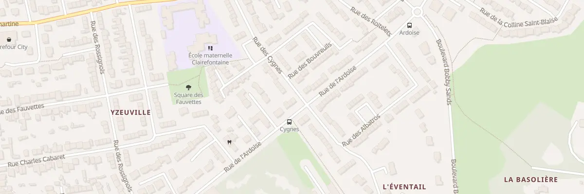 Plan du 57 Rue de l’Ardoise au Mans