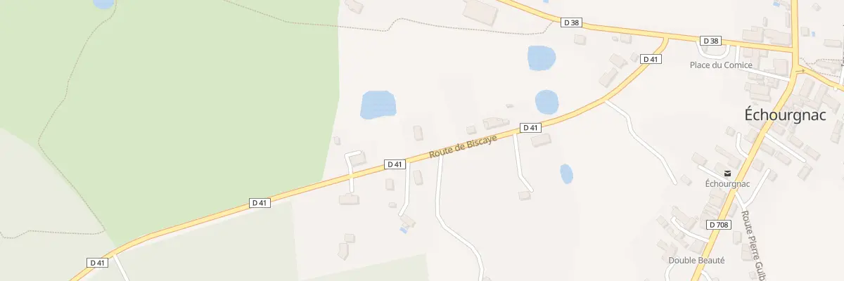 Plan du 1045 La Bernade à Échourgnac
