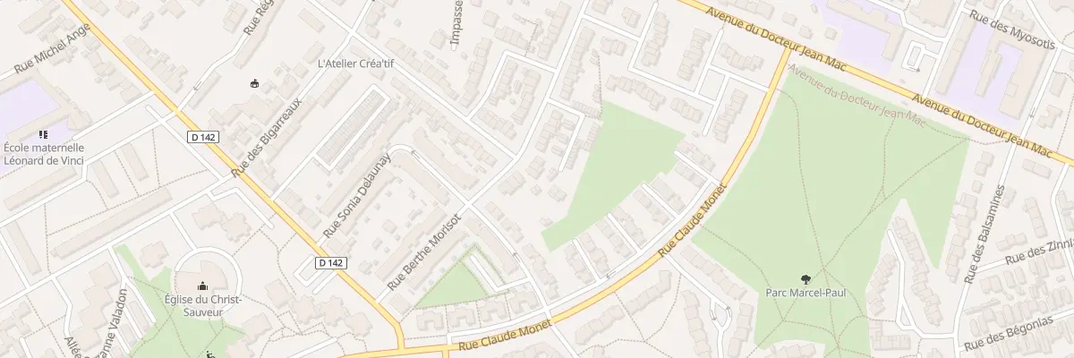 Plan du 49 Rue Jean Bart au Mans