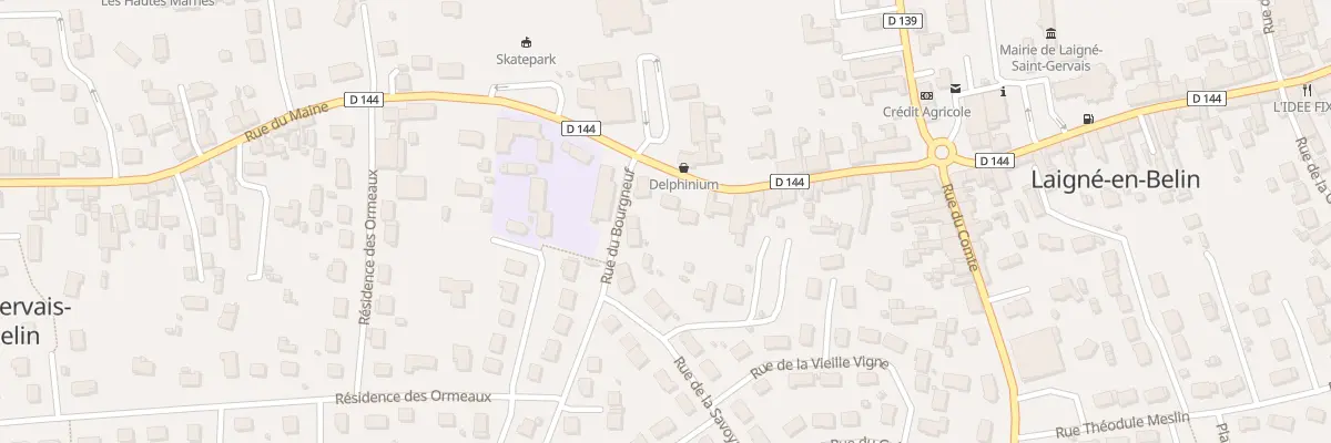 Plan du 31 Rue des Freres Bailleul à Laigné-Saint-Gervais