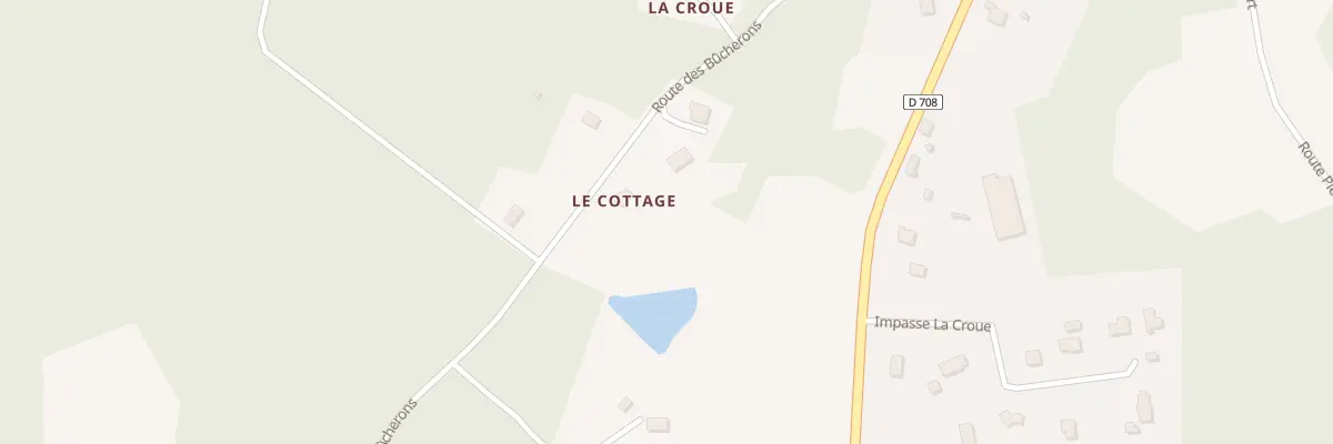 Plan du 63A La Croue à Échourgnac
