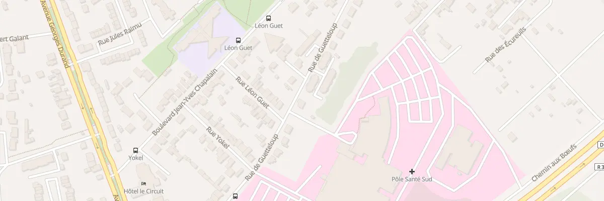 Plan du 64 Rue de Guetteloup au Mans