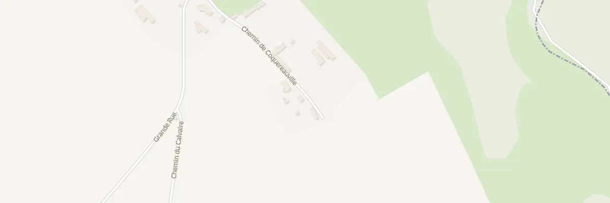 Plan du 5 Che de Coqueréauville à Beaurepaire