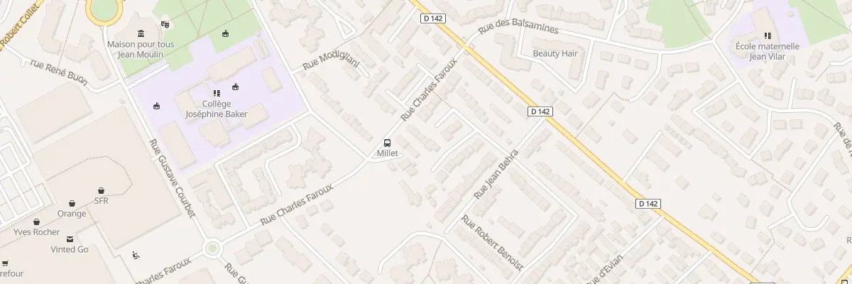 Plan du 13 Rue Pol Ravigneaux au Mans