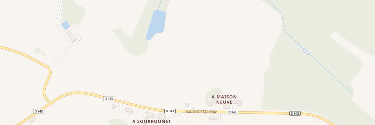Plan du 50001 A Maison Neuve à Laveraët