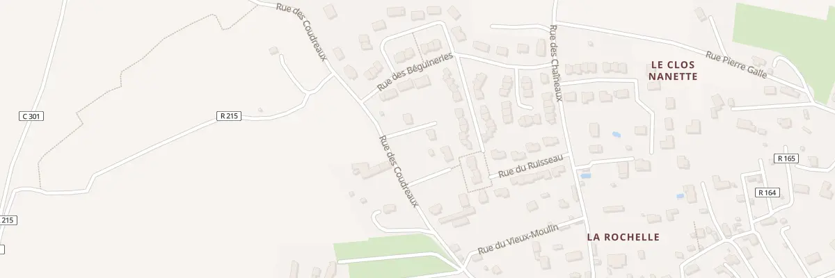 Plan du 69 Rue des Coudreaux à Chinon
