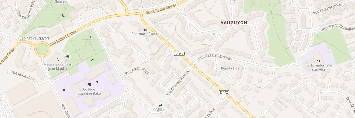 Plan du 256B Rue de Ruaudin au Mans