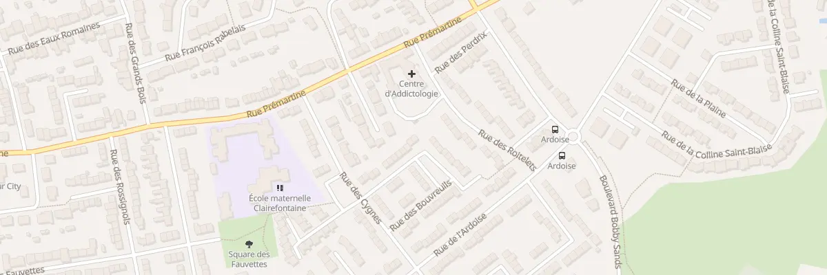 Plan du 52 Rue des Bouvreuils au Mans