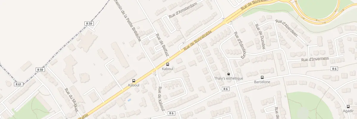 Plan du 122 Rue de Bonnetable au Mans