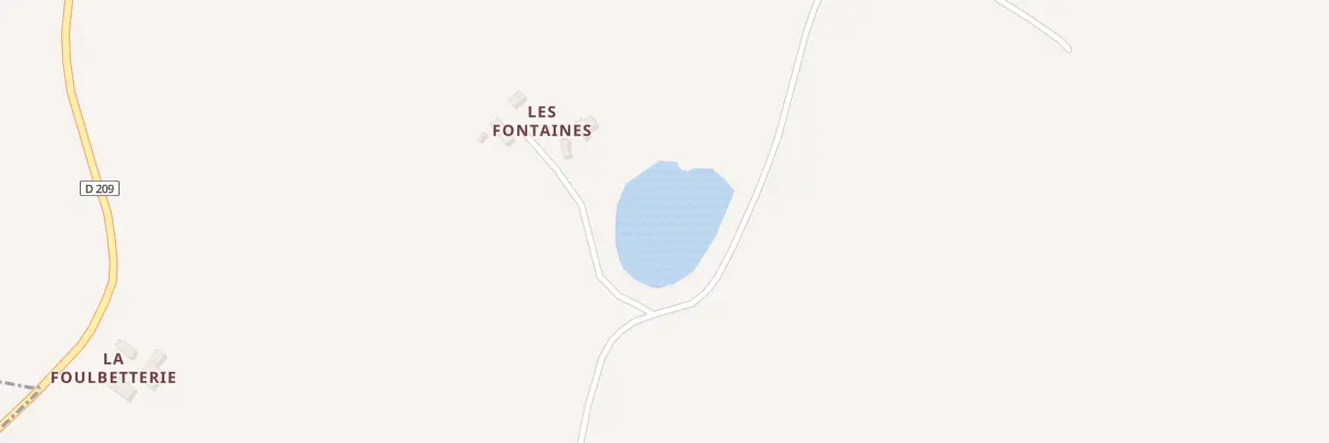 Plan du 3 Les Fontaines à Neuilly-le-Bisson