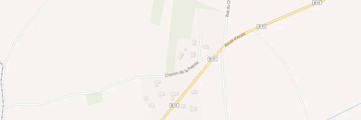 Plan du 126 Che de la Papote à Jauldes