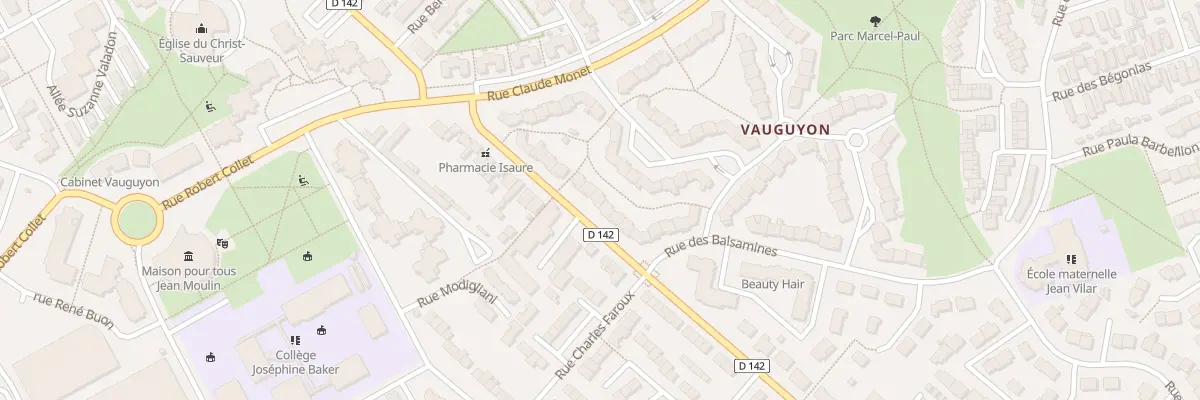 Plan du 203 Rue de Ruaudin au Mans