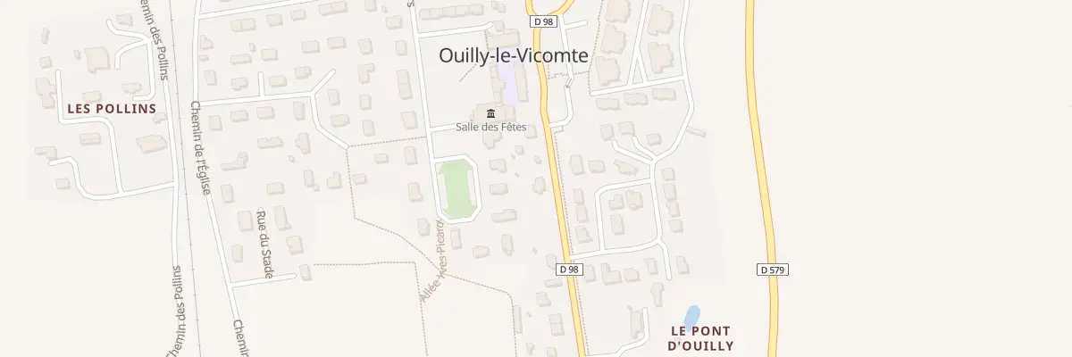 Plan du 20 Rte de Deauville à Ouilly-le-Vicomte