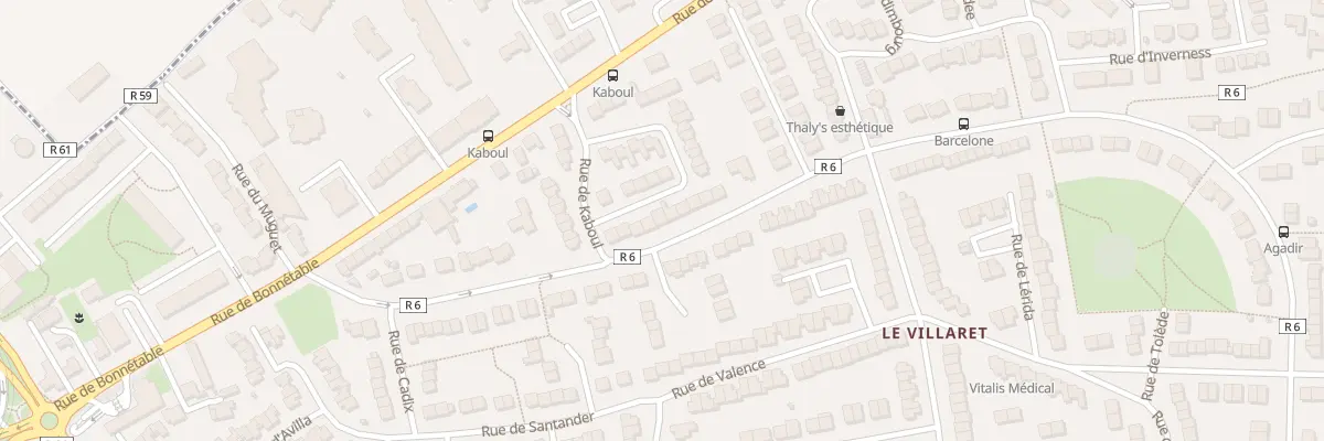 Plan du 27 Rue du Villaret au Mans