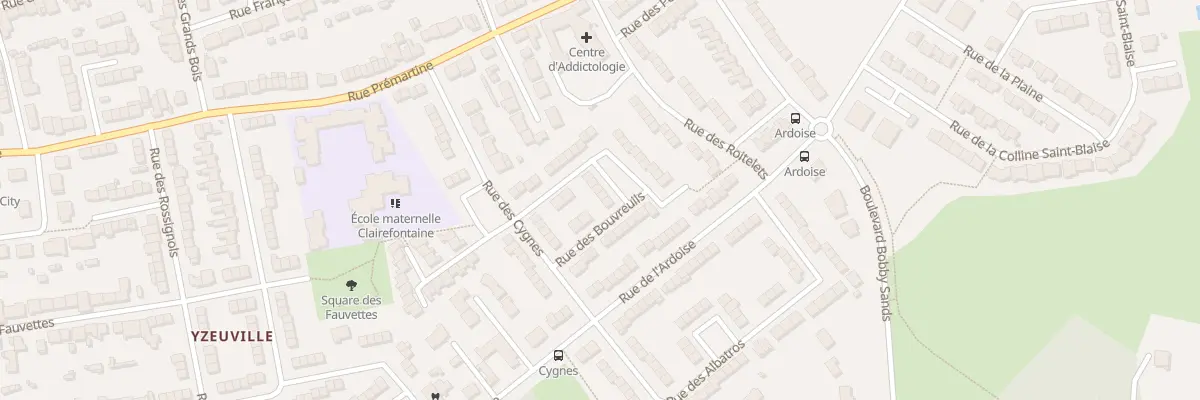 Plan du 11 Rue des Bouvreuils au Mans
