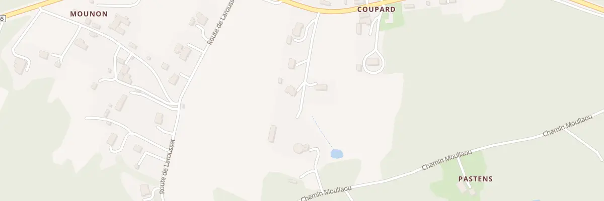 Plan du 5009 Coupard à Pompiey