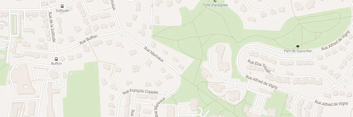 Plan du 19 Rue Marivaux au Mans