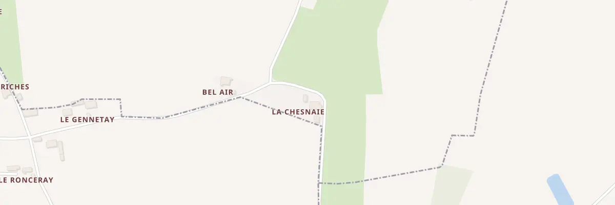 Plan du 5146 La Chesnaie à Sarcé