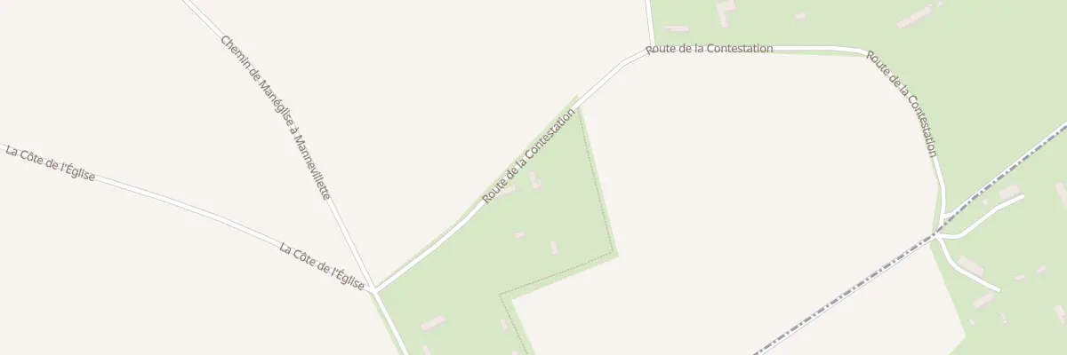 Plan du 12 Rte de la Contestation à Notre-Dame-du-Bec
