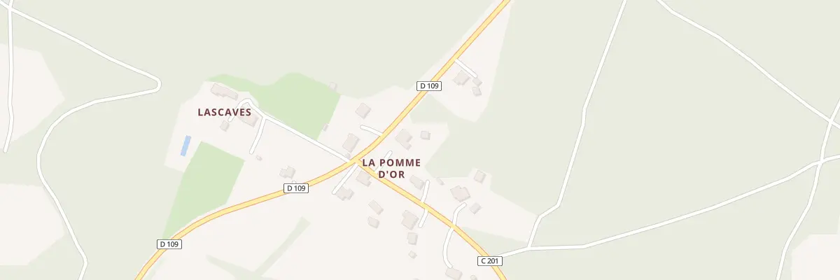 Plan du 27 Rte de la Pomme d’Or à Réaup-Lisse