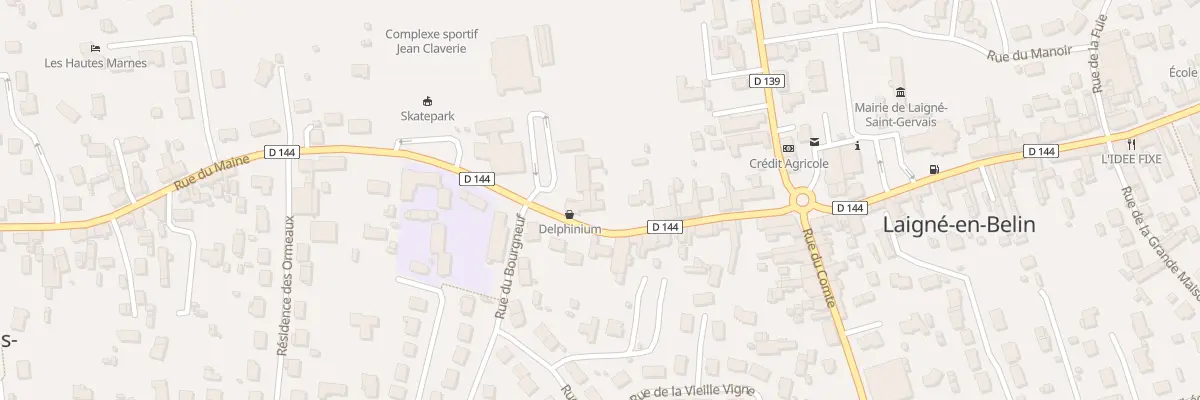 Plan du 24 Rue des Freres Bailleul à Laigné-Saint-Gervais