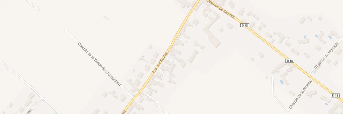 Plan du 12 Rue des Ecoles Charrais à Saint-Martin-la-Pallu