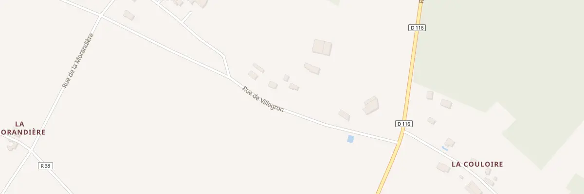 Plan du 15 Rue de Villégron à La Roche-Clermault