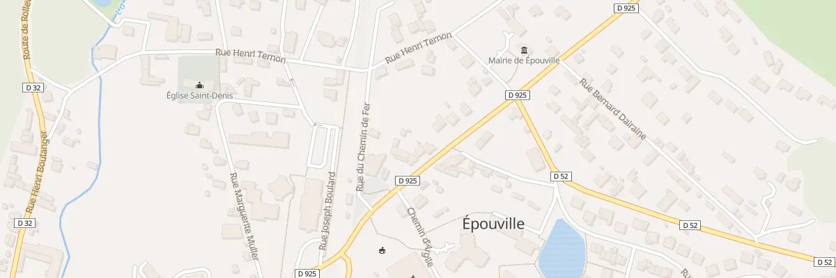 Plan du 91 Rue Aristide Briand à Épouville