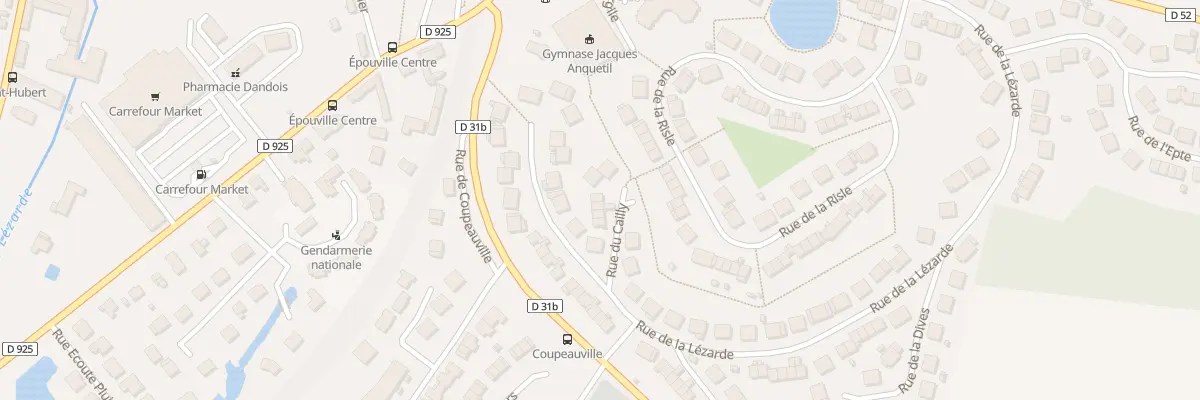 Plan du 7 Rue du Cailly à Épouville
