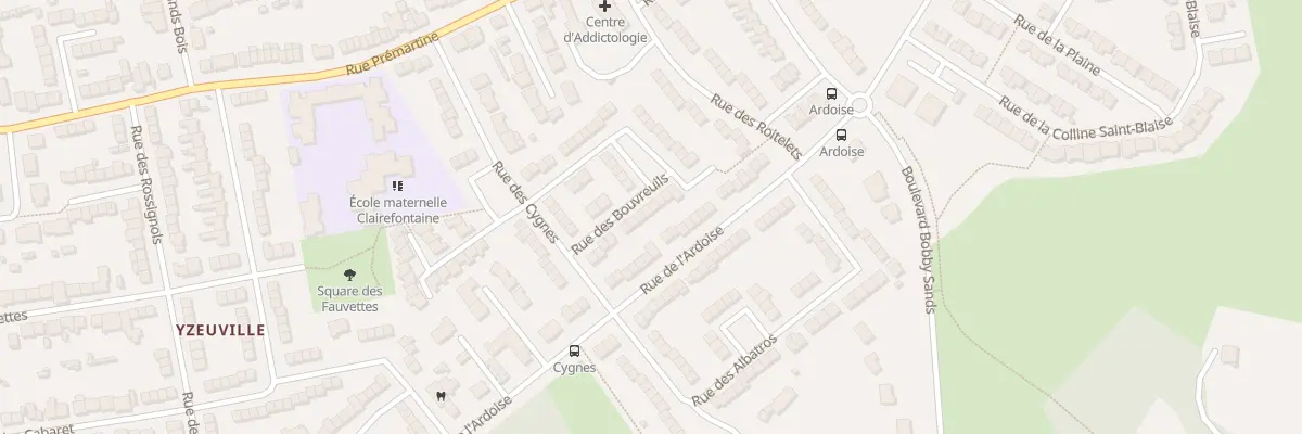 Plan du 16 Rue des Bouvreuils au Mans