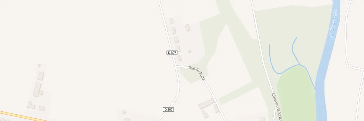 Plan du 2 Rte de Gregueuil à Condac
