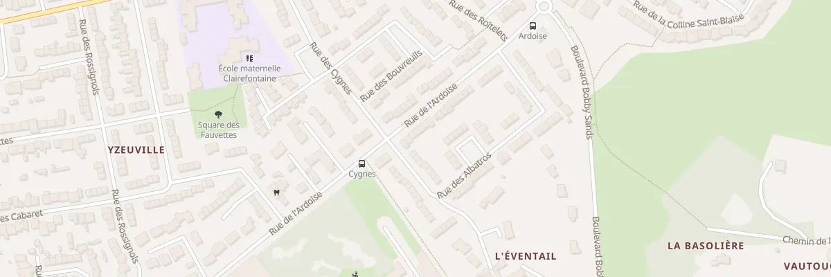 Plan du 36 Rue de l’Ardoise au Mans