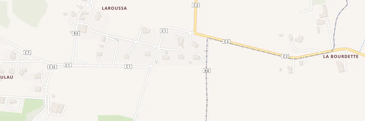 Plan du 5275 A Laroussa à Lagraulet-du-Gers