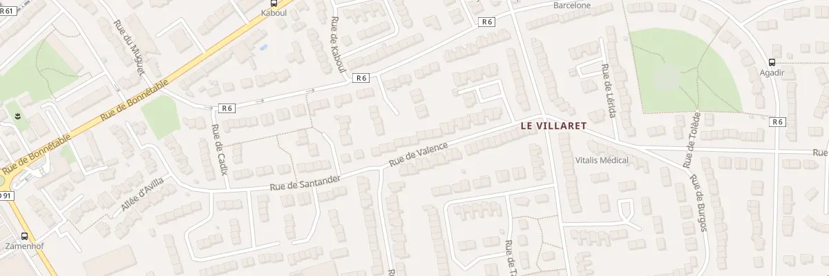 Plan du 26 Rue de Valence au Mans