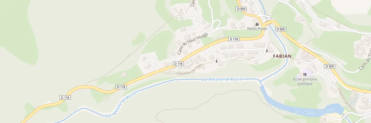 Plan du 5224 Houga à Aragnouet
