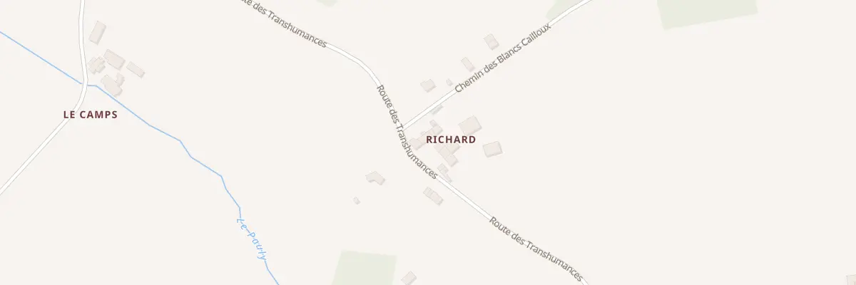 Plan du 111 Richard à Petit-Bersac