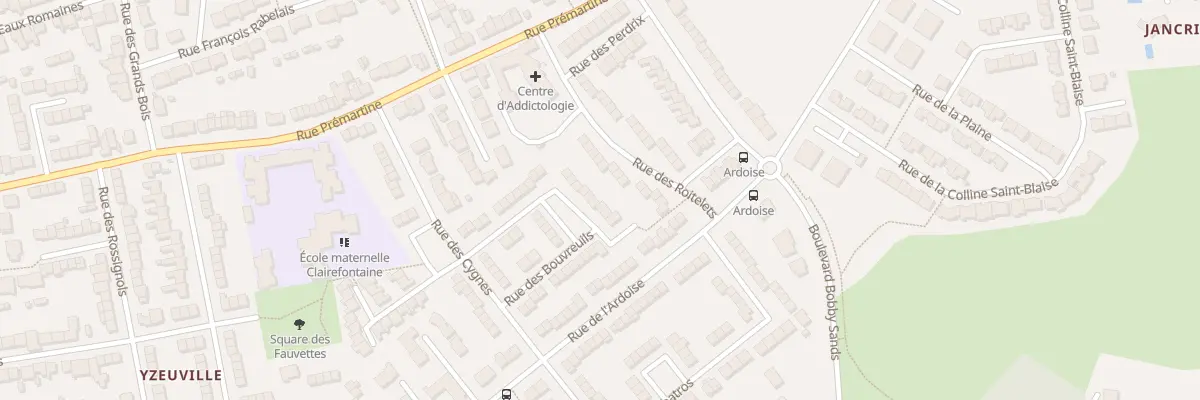 Plan du 40 Rue des Bouvreuils au Mans