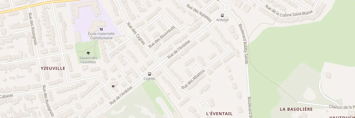 Plan du 42 Rue de l’Ardoise au Mans