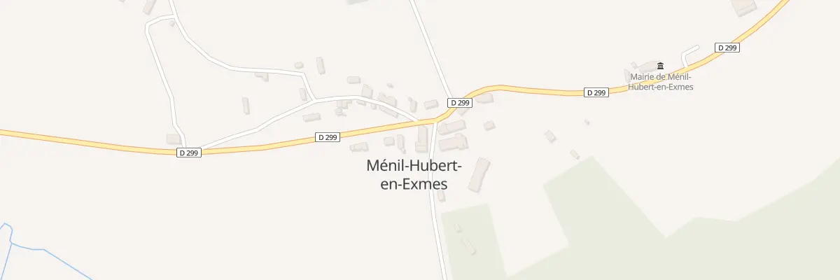 Plan du 20 Rte des Callouets à Ménil-Hubert-en-Exmes