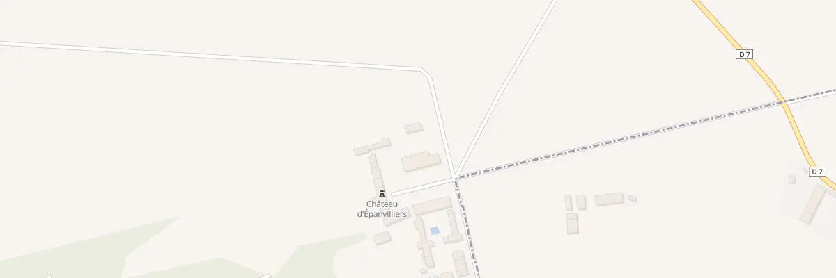 Plan du 5439 Epanvilliers à Brux