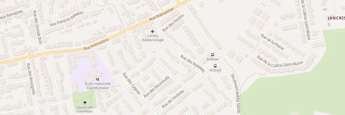 Plan du 24 Rue des Roitelets au Mans