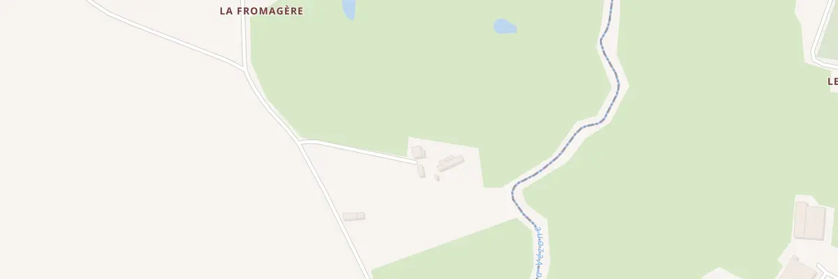 Plan du 53 La Fromagere à Hauterive