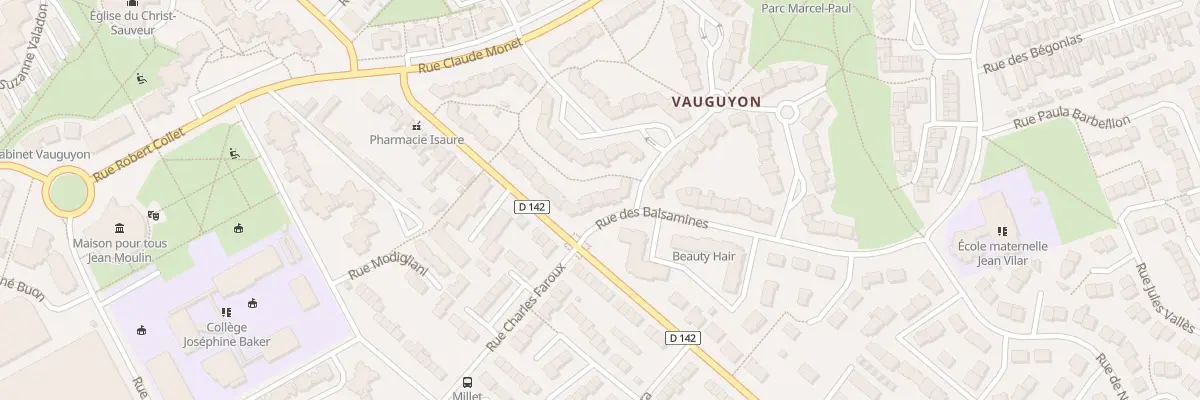 Plan du 76 Rue des Balsamines au Mans