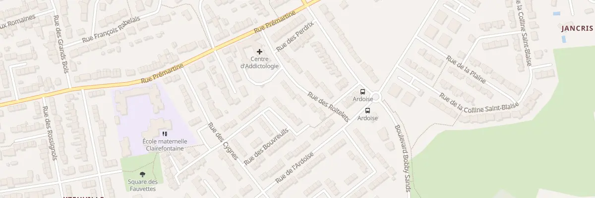 Plan du 26 Rue des Roitelets au Mans