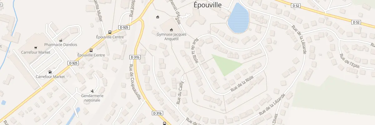 Plan du 22 Rue de la Risle à Épouville