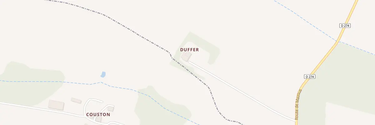 Plan du 5062 Duffer à Lupiac