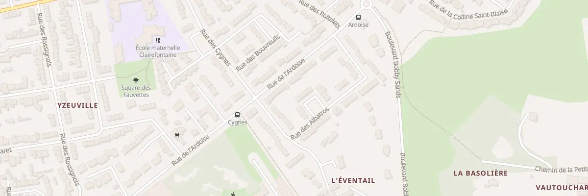 Plan du 11 Rue des Albatros au Mans