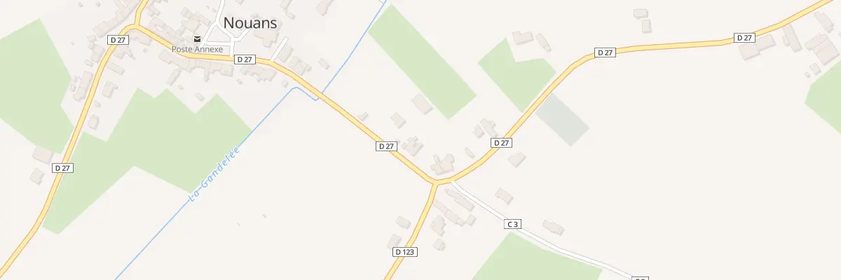 Plan du 1 Le Tertre à Nouans
